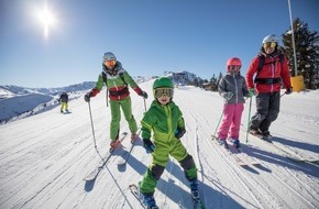 Alpbachtal Tourismus: Freie Fahrt für Kinder im Ski Juwel Alpbachtal Wildschönau