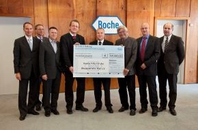 Roche Pharma AG: Unterstützung für Kinder mit Rheuma / ROMIUS-Stiftung spendet 54.000 Euro an das Deutsche Zentrum für Kinder- und Jugendrheumatologie (mit Bild)
