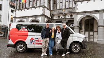 WDR Westdeutscher Rundfunk: „WDR 2 Weihnachtswunder“: Max Giesinger, Joris u.v.m. live in Paderborn