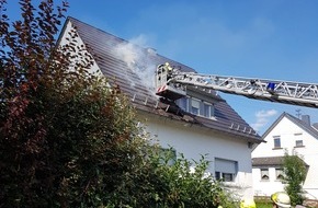 Polizeidirektion Montabaur: POL-PDMT: Hachenburg Dachstuhlbrand