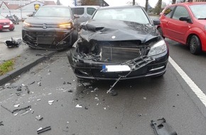 Kreispolizeibehörde Oberbergischer Kreis: POL-GM: Zwei Verletzte nach Verkehrsunfall