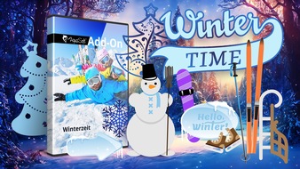 AquaSoft GmbH: Digitales Flockentreiben - AquaSoft präsentiert das Erweiterungspaket „Winterzeit“ für die multimediale Präsentationssoftware Video Vision 2023