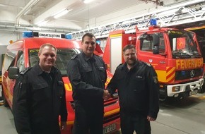 Freiwillige Feuerwehr Tönisvorst: FW Tönisvorst: Ein neuer Zugführer für die Feuerwehr Tönisvorst