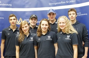 DVAG Deutsche Vermögensberatung AG: Umfangreiche Unterstützung für Nachwuchsschwimmer: DVAG-Juniorteam startet mit fünf Talenten (mit Bild)