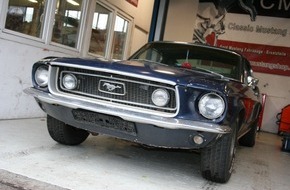 Kabel Eins: "Abenteuer Auto" macht aus einem Ford Mustang Fastback ein 100.000 Euro-Unikat: Die neue Umbauaktion ab 12. März samstags um 16.30 Uhr bei kabel eins (mit Bild)