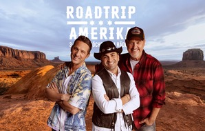 Kabel Eins: Spitzenköche auf großer Spritztour: Frank Rosin, Alexander Kumptner und Ali Güngörmüs starten ihren "Roadtrip Amerika" am Donnerstag um 20:15 Uhr bei Kabel Eins