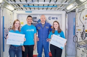 UNICEF Deutschland: Gute Reise, Astro-Alex!