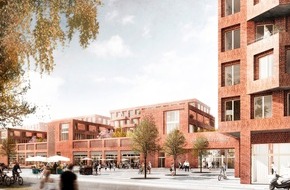 BUWOG Bauträger GmbH: BUWOG schafft Wohnvielfalt: Neues Zentrum von Stellingen mit Stadtteilhaus, Einzelhandel und sozialem Wohnen
