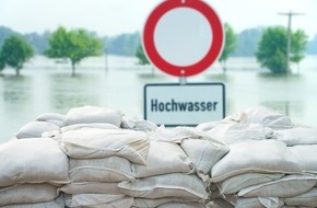 DEVK Versicherungen: Hochwasser: DEVK gibt Tipps, was im Schadenfall zu beachten ist