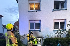 Feuerwehr Detmold: FW-DT: Kellerbrand in Detmolder Innenstadt