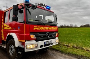 Freiwillige Feuerwehr Hünxe: FW Hünxe: Wasserschaden im Keller