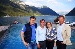 pro.media kommunikation gmbh: Exklusive "Seepool-Party" zur Eröffnung der neuen Strandlounge in Pertisau - BILD