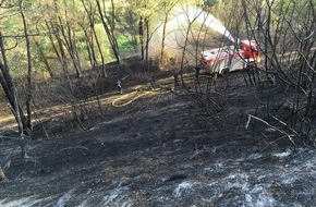 Feuerwehr Gladbeck: FW-GLA: Haldenbrand auf einer Fläche von 50.000m²