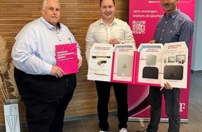 Deutsche Telekom AG: Glasfaser für Osterzell, Oberzell, Stocken und Mähder