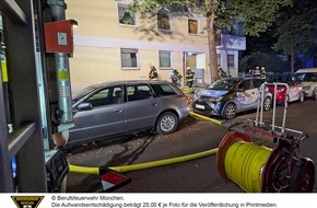 Feuerwehr München: FW-M: Brand in Mehrfamilienhaus (Untersendling)