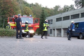 FW-DT: Feuer in Werkstatt - Alarmübung