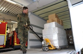 Presse- und Informationszentrum der Streitkräftebasis: Coronakrise in Heinsberg - Die Bundeswehr hilft!