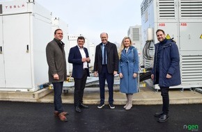 Ngen GmbH: NGEN feiert Inbetriebnahme der größten Batteriespeicheranlage Österreichs