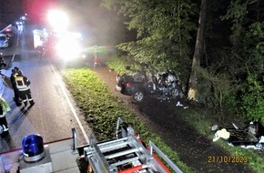 Polizeiinspektion Rotenburg: POL-ROW: ++Schwerer Verkehrsunfall mit vier Verletzten in Basdahl++ Stromausfall im Bereich Scheeßel und Sottrum++