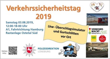 Polizeiinspektion Harburg: POL-WL: Verkehrssicherheitstag vom Fernfahrerstammtisch der Polizeidirektion Lüneburg