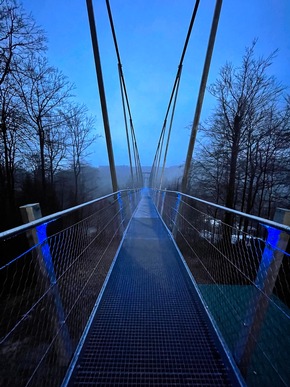 Neuer RID-Weltrekord auf »Skywalk« in Willingen: schwindelfreie Feuerwehr-Staffel bei Spendenlauf erfolgreich