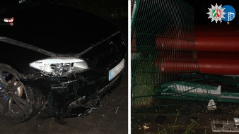 Polizeipräsidium Oberhausen: POL-OB: Erst Donuts, dann der Crash