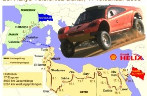 Shell Deutschland GmbH: Shell mit Volkswagen bei der Rallye Telefónica Dakar 2003