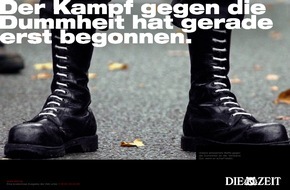DIE ZEIT: DIE ZEIT wirbt erstmals im Fernsehen "Der Kampf gegen die Dummheit hat gerade erst begonnen"