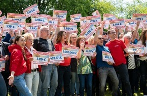 Deutsche Postcode Lotterie: Sommer, Sonne, Millionengewinn: Postcode Lotterie verteilt zwei Millionen Euro im Westerwaldkreis