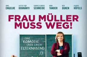 Constantin Film: FRAU MÜLLER MUSS WEG gewinnt "Goldene Romy" in Wien