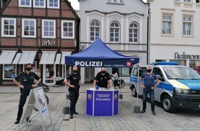 Polizeiinspektion Verden / Osterholz: POL-VER: Informationsstand des Präventionsteams gut angenommen
