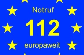 Feuerwehr Essen: FW-E: 11.2. ist europaweiter Tag des Notrufes "112"