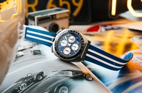 BULOVA: Bullhead mit Cobra-Logo / BULOVA SHELBY® Racer Chronograph - 150th Anniversary Limited Edition