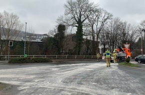 Freiwillige Feuerwehr Menden: FW Menden: Ölspur in der Stadt