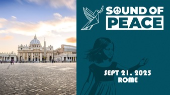 Sound of Peace: Concert mondial pour la paix SOUND OF PEACE : Un concert caritatif international en faveur de la paix pour la première fois face au cadre majestueux de la Place Saint-Pierre