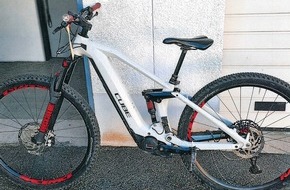 Landespolizeiinspektion Erfurt: LPI-EF: Eigentümer von hochwertigem Fahrrad gesucht