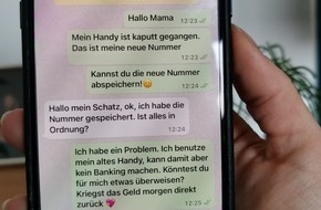 Polizeiinspektion Verden / Osterholz: POL-VER: Kreisweite Warnung vor krimineller WhatsApp-Masche