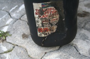 Polizeipräsidium Südhessen: POL-DA: Dieburg: Brand in Gaststätte war Brandstiftung / Ermittler bitten um Hinweise zu aufgefundenem Benzinkanister und verdächtigem Mann