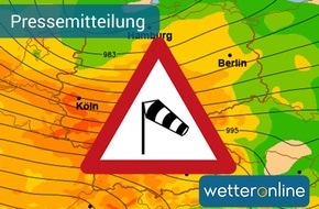 WetterOnline Meteorologische Dienstleistungen GmbH: Hohes Potential für gefährliche Sturmlage am Rosenmontag