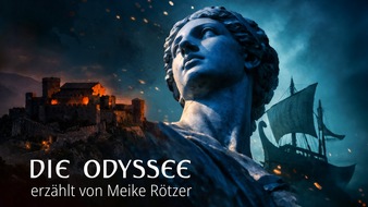 BR Bayerischer Rundfunk: Meike R&ouml;tzer erz&auml;hlt Homers "Odyssee" neu: Frische H&ouml;rbuch-Perspektiven auf den antiken Klassiker / Acht Folgen ab 10. Juli in ARD Sounds / Live am 13. September im Bergson in M&uuml;nchen