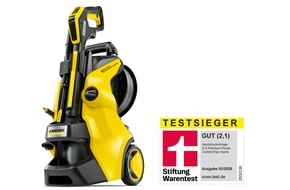 Alfred K&auml;rcher SE & Co. KG: Pressemitteilung: K&auml;rcher K 5 Premium Power Control Flex ist Testsieger bei Stiftung Warentest