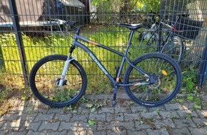 Polizeipräsidium Südhessen: POL-DA: Darmstadt: Fahrrad sichergestellt / Eigentümer gesucht