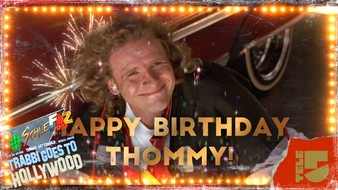 TELE 5: Happy Birthday, Thomas Gottschalk! / TELE 5 feiert eine Ikone - mit einem D-Movies-Spezial: Thomas Gottschalk zum 70sten