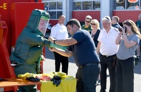 Kreisfeuerwehrverband Rendsburg-Eckernförde: FW-RD: Tag der offenen Tür im Feuerwehrzentrum Rendsburg: Ein voller Erfolg