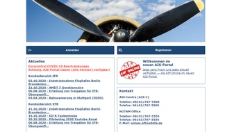 DFS Deutsche Flugsicherung GmbH: Luftfahrthandbuch Deutschland jetzt kostenlos online