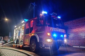 Kreisfeuerwehrverband Segeberg: FW-SE: Dachstuhlbrand eines Abbruchhauses