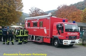 Feuerwehr Plettenberg: FW-PL: Plettenberg. Zwei Brandmeldungen in Industriebetrieben, gemeldeter Zimmerbrand, zweimal Gasgeruch, überörtliche Hilfeleistung