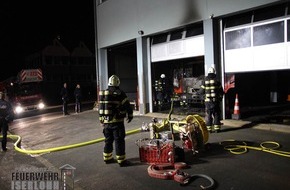 Feuerwehr Iserlohn: FW-MK: Feuerwehrfahrzeug in Brand geraten