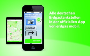Zukunft Gas e. V.: Offizielle Erdgastankstellen-App von erdgas mobil: neue Funktionen, aktualisiertes Design und nun auch für Android