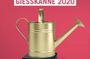 Initiative Neue Soziale Marktwirtschaft (INSM): Die "Goldene Gießkanne 2020" geht an Hubertus Heil
